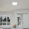 Oprawa sufitowa plafoniera V-TAC 18W LED kwadrat 30x30cm natynkowy pilot czujnik ruchu IP44 biały VT-8618S 4000K 1830lm